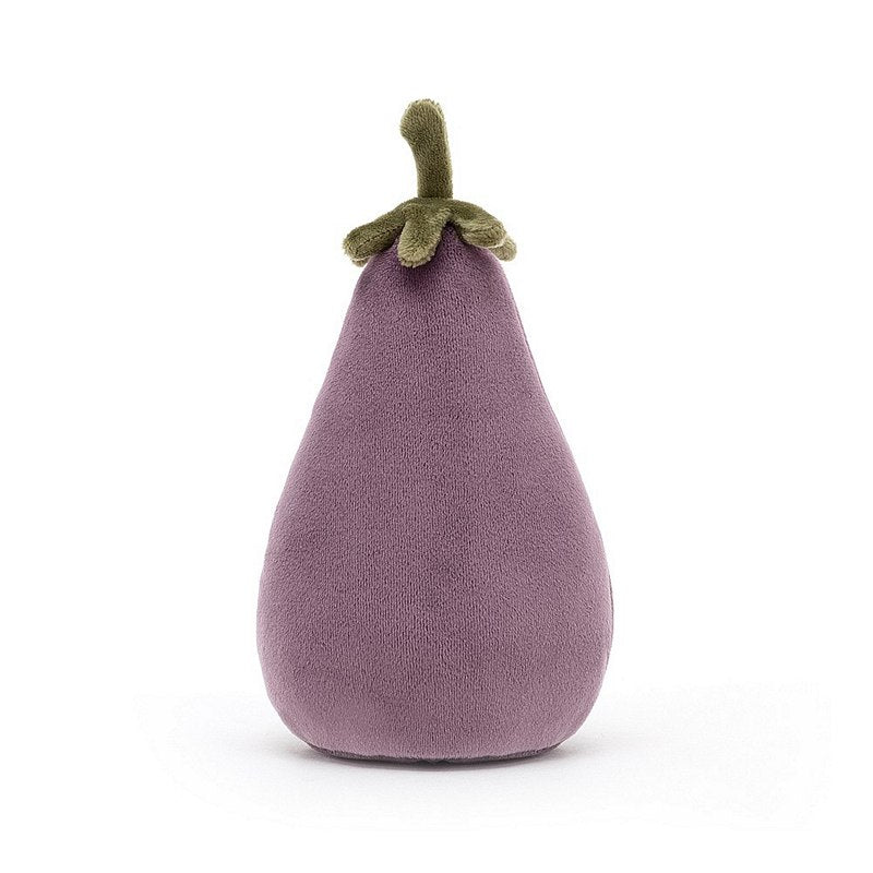Jellycat Soft Toys Vivacious Vegetable Aubergine Small VV6A back