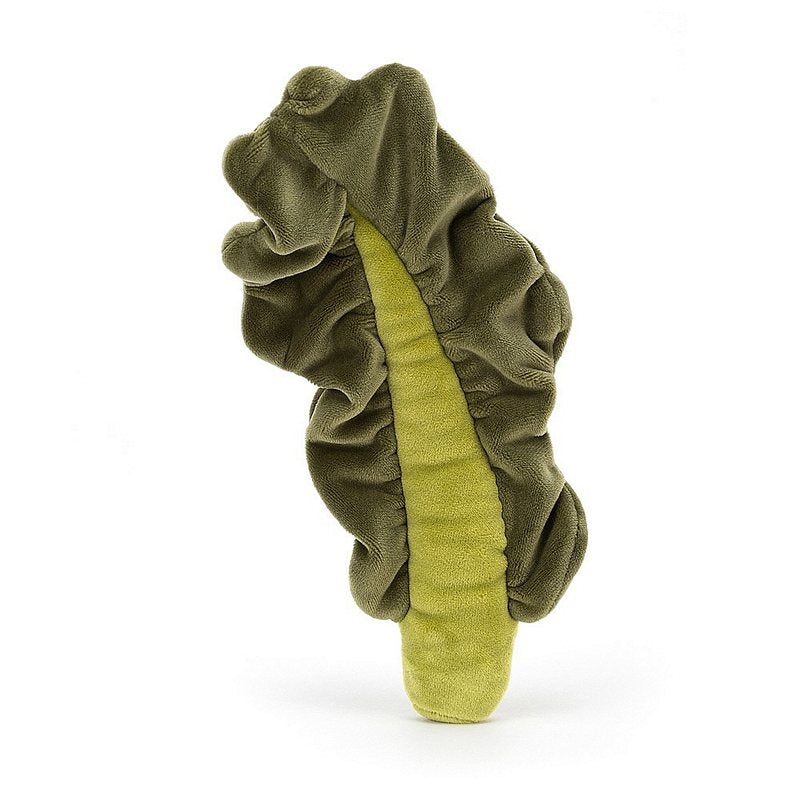 Jellycat Soft Toys Vivacious Vegetable Kale Leaf VV6KL back