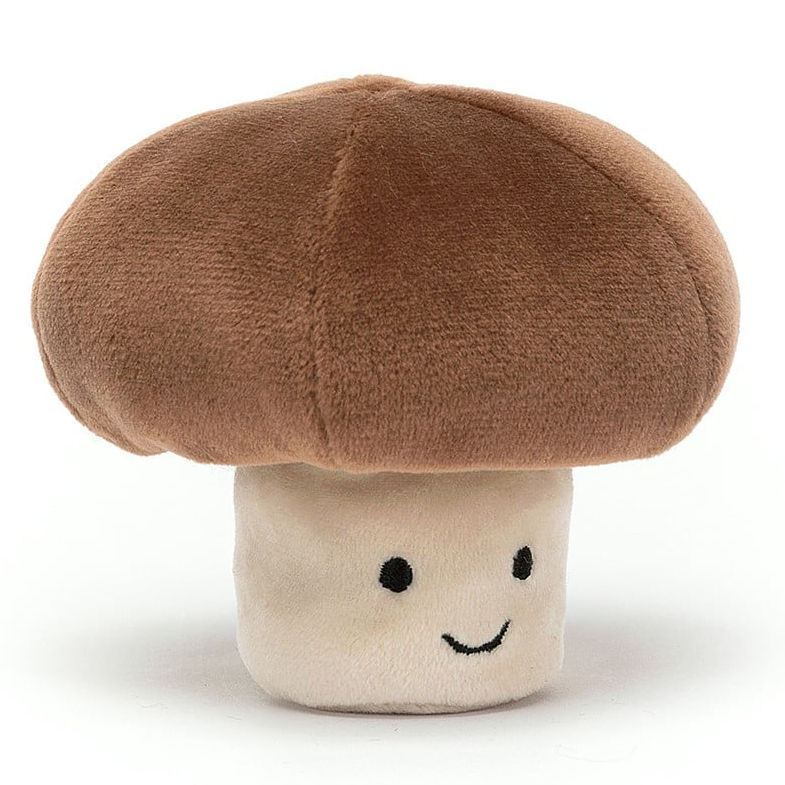 Jellycat Soft Toys Vivacious Vegetable Mushroom VV6M front