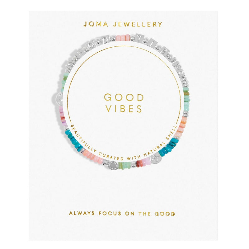 Joma 7535 Happy Little Moments Good Vibes Bracelet packaging