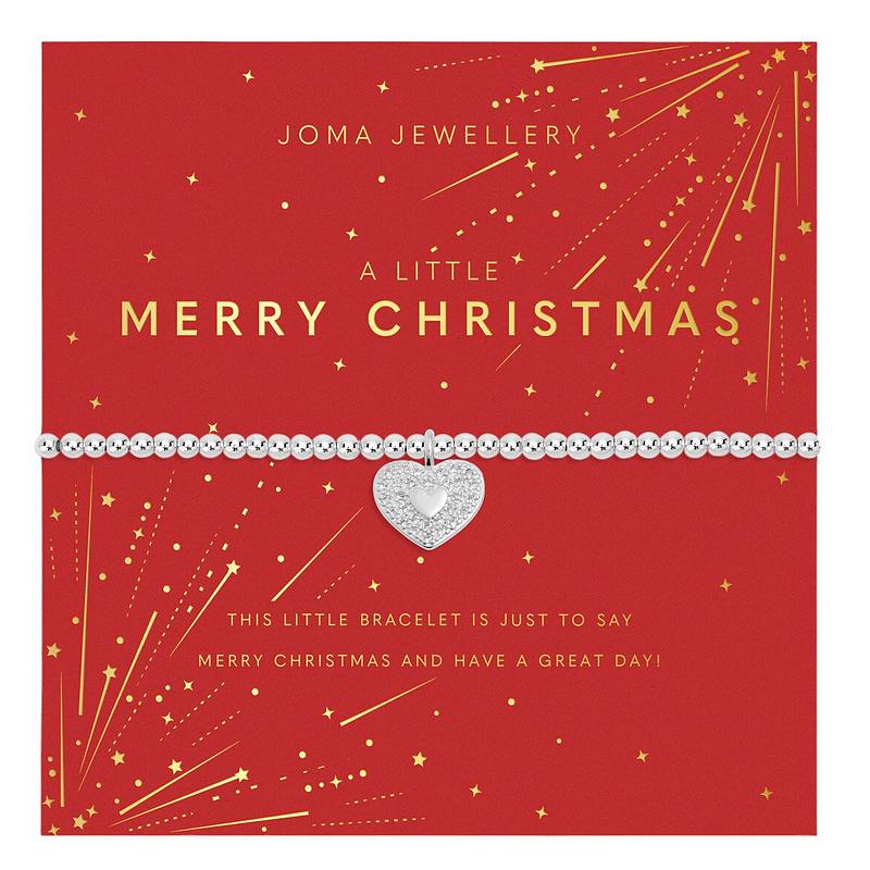 Joma 7555 A Little Merry Christmas Bracelet Silver-plated packaging