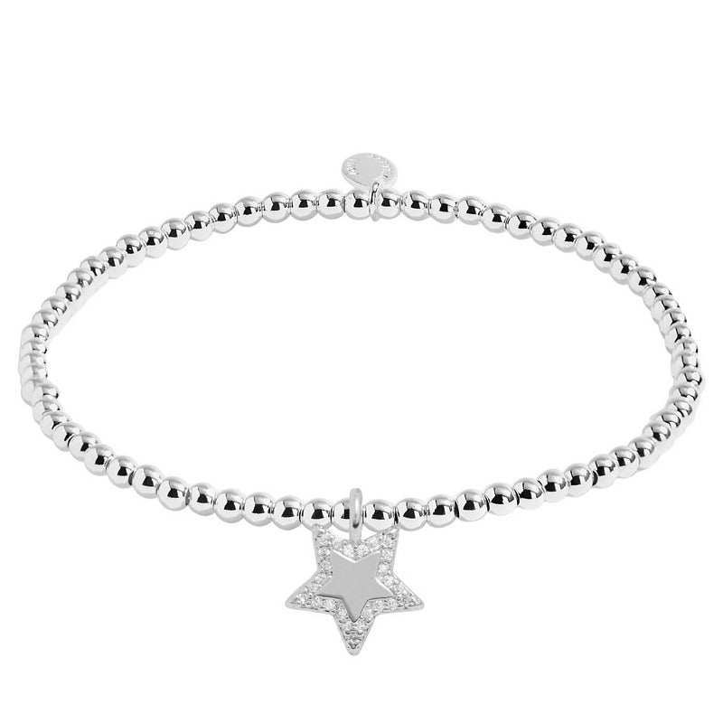 Joma 7560 A Little One In A Million Christmas Bracelet Silver-plated