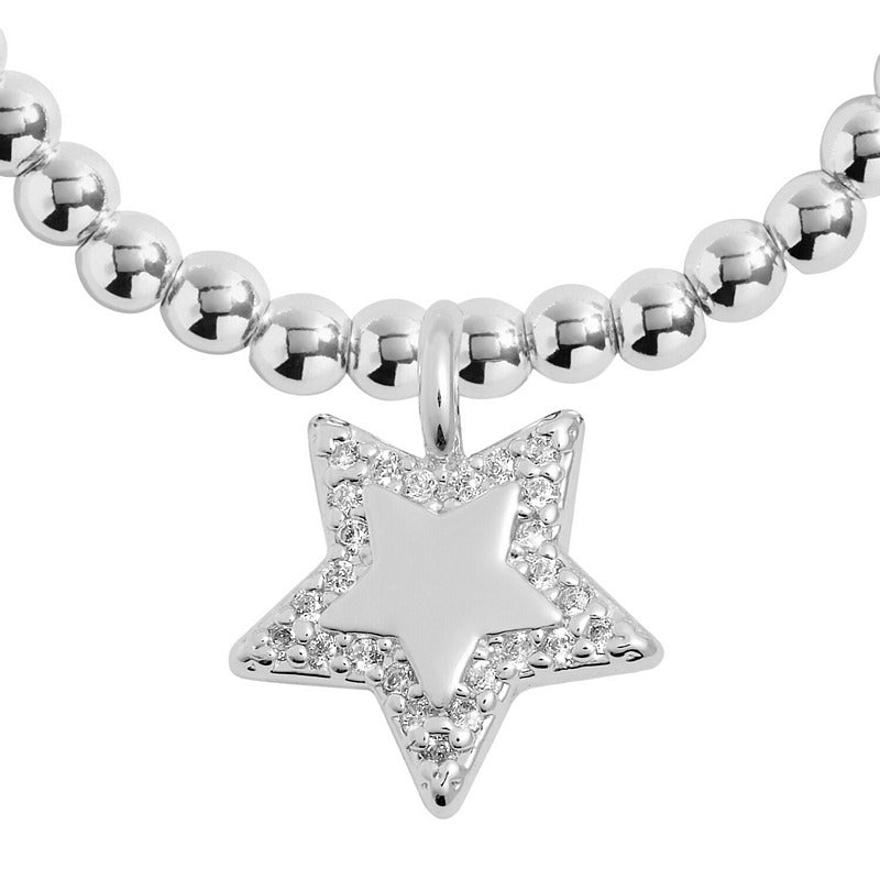 Joma 7560 A Little One In A Million Christmas Bracelet Silver-plated detail