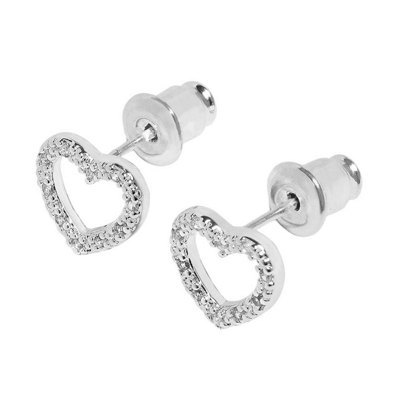 Joma 7689 Earring Bauble With Love Silver-plated earrings side