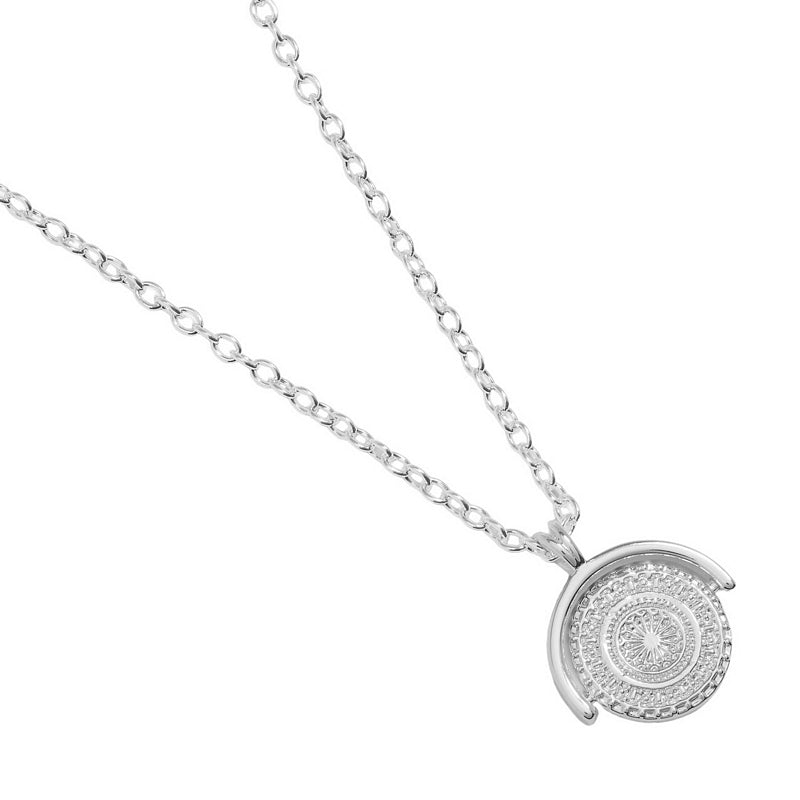 Joma 7722 Style Stories Spinning Coin Necklace Silver-plated detail