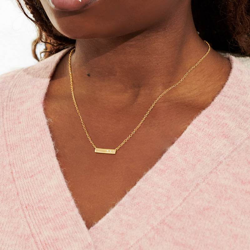 Style Stories Bar Necklace Gold-plated