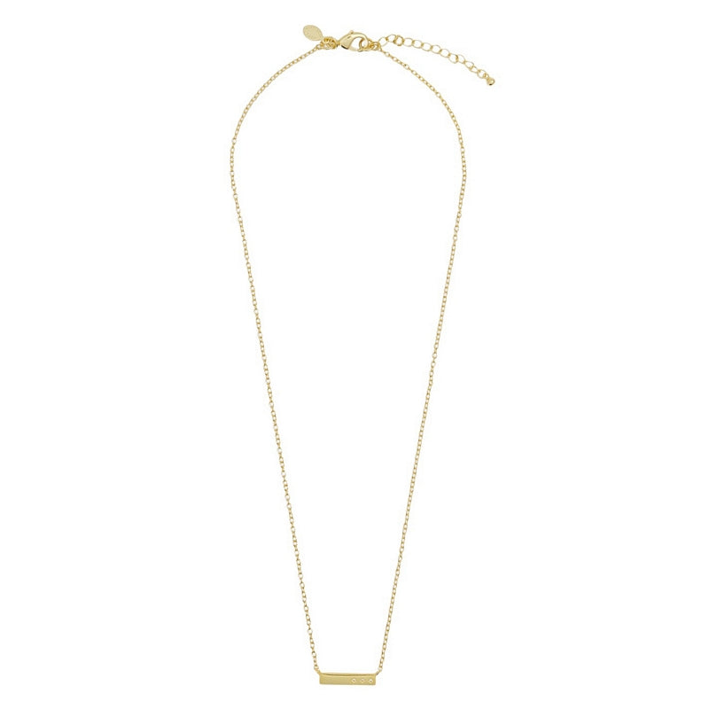 Style Stories Bar Necklace Gold-plated