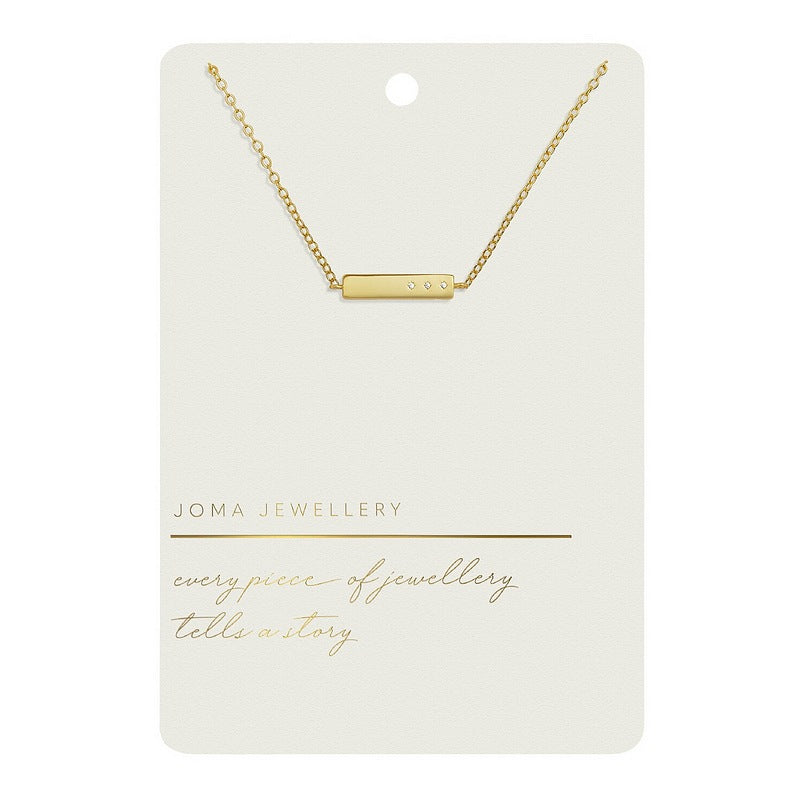 Style Stories Bar Necklace Gold-plated