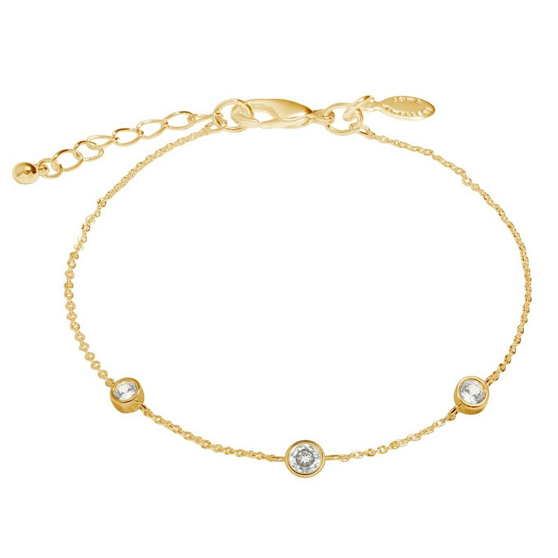 Joma 7729 Style Stories Cubic Zirconia Bracelet Gold-plated