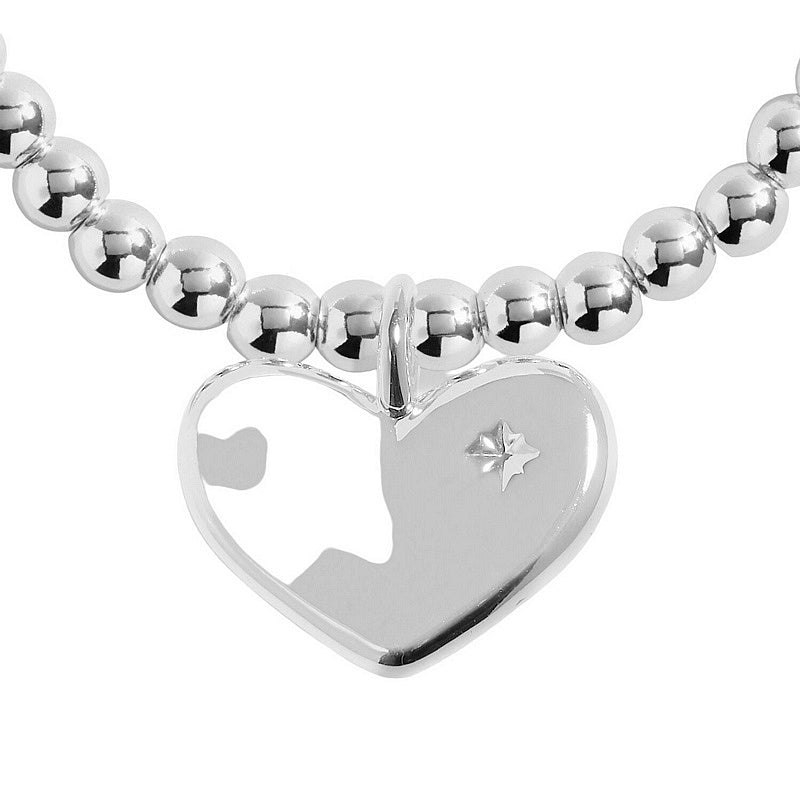 Joma 7792 With Love Bracelet Silver-plated in Red Bauble Jewellery Box detail