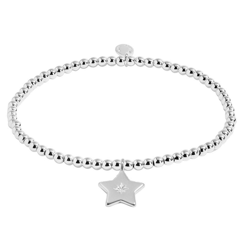 Joma 7793 Season To Sparkle Bracelet Silver-plated In Off White Bauble Jewellery Box bracelet