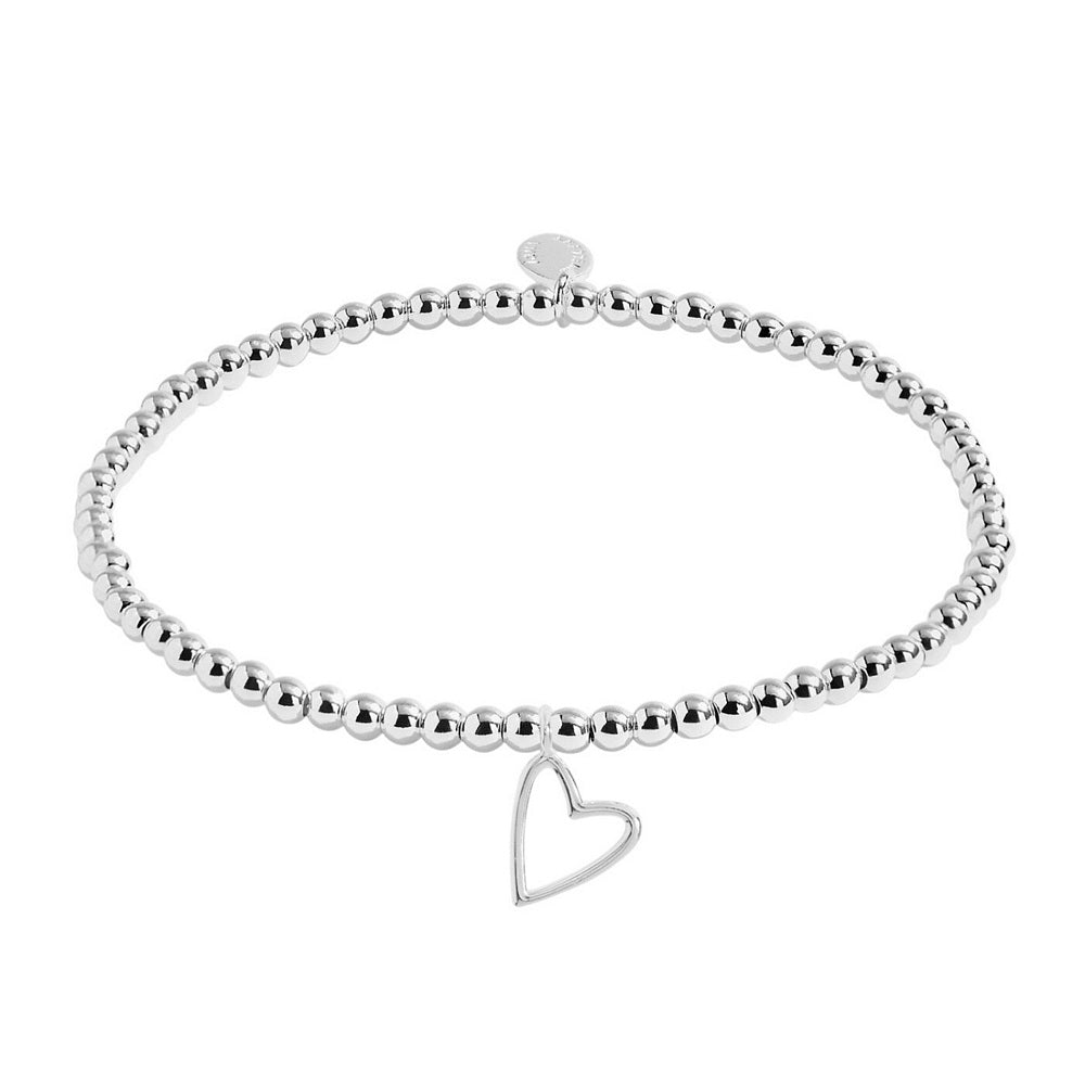 Joma Jewellery 4082 A Little Best Mum Silver Bracelet