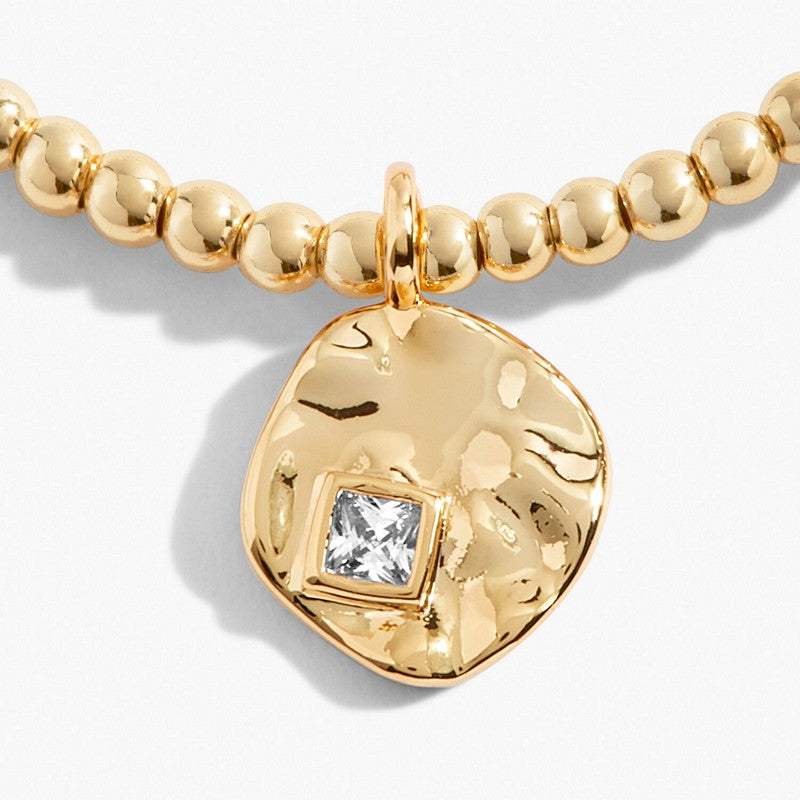 Joma Jewellery 6185 A Little Proud Of You Gold Bracelet detail