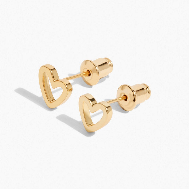  Joma Jewellery 6234 Beautifully Boxed Gold Earrings Beautiful Friend side view