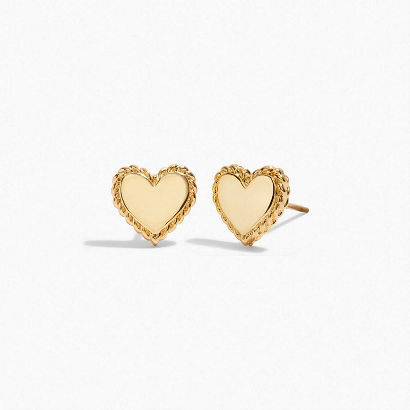 Joma Jewellery 6239 Beautifully Boxed Gold Earrings Heart Of Gold main