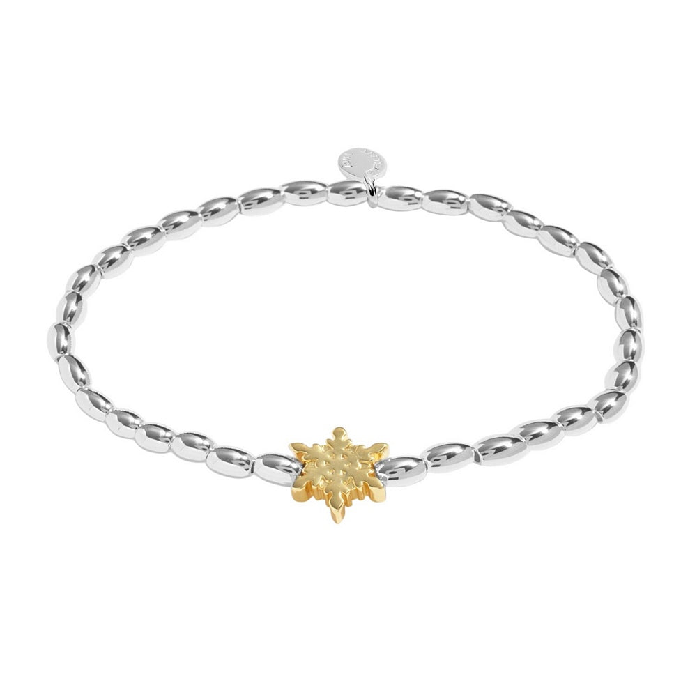 Joma Jewellery 9238 Christmas Wish Winter Wishes Bracelet White Star Bauble bracelet