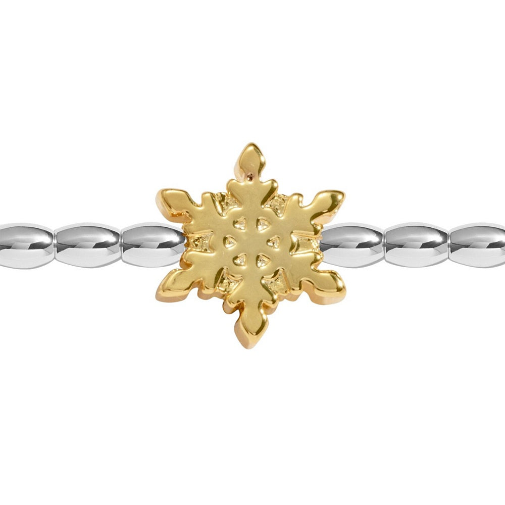 Joma Jewellery 9238 Christmas Wish Winter Wishes Bracelet White Star Bauble detail