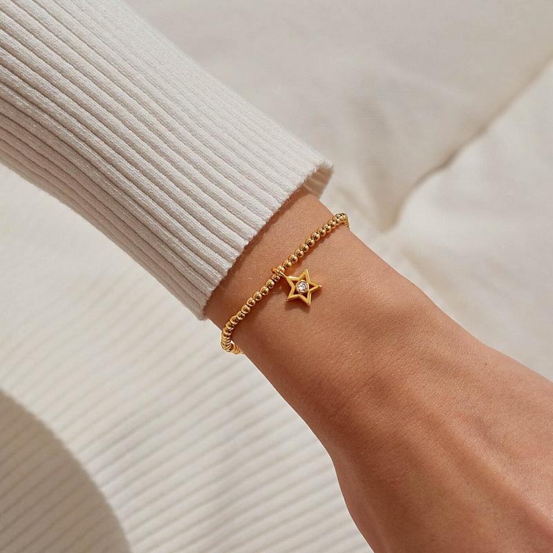 Joma Jewellery 9273 A Little Can't Thank You Enough Gold Bracelet model