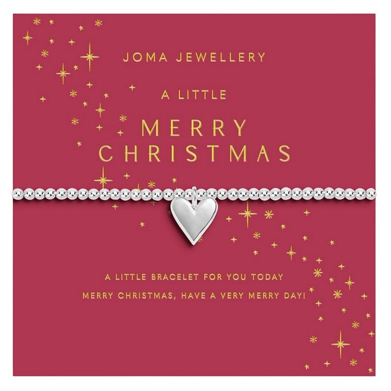 Joma Jewellery 9371 A Little Happy Adult Stocking with Bracelet on card