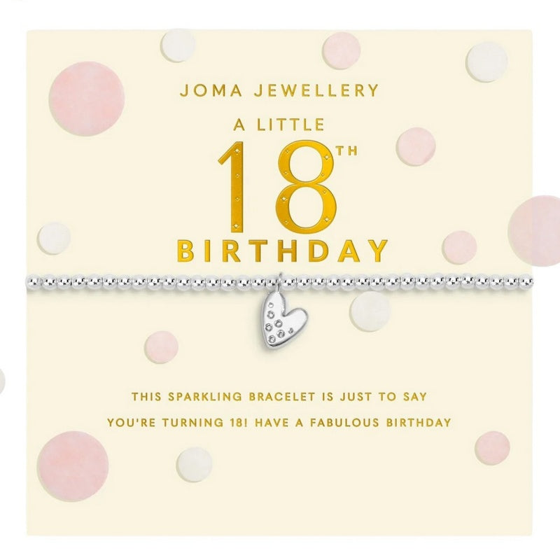 Joma Jewellery 9588 Confetti A Little 18th Birthday Bracelet front