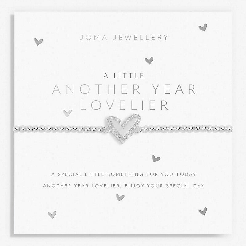 Joma Jewellery A Little Another Year Lovelier Bracelet 6066 on card