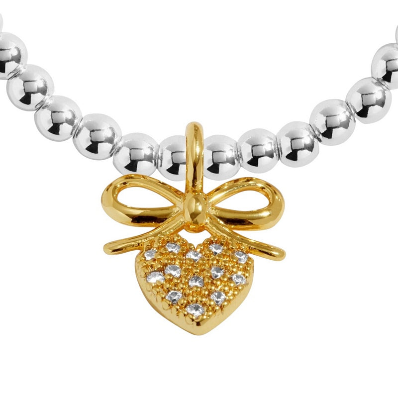 Joma Jewellery A Little Beautiful Birthday Girl Child's Bracelet C956 detail
