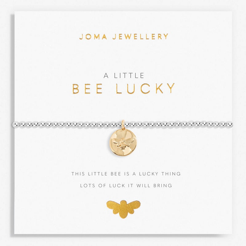 Joma Jewellery A Little Bee Lucky Bracelet 6067 on card