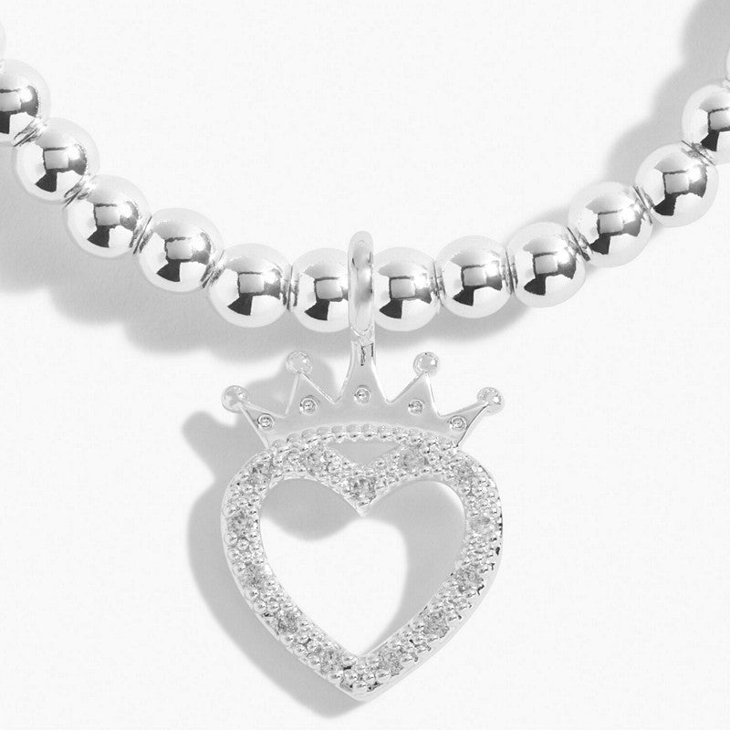 Joma Jewellery A Little Birthday Princess Child's Bracelet C680 detail