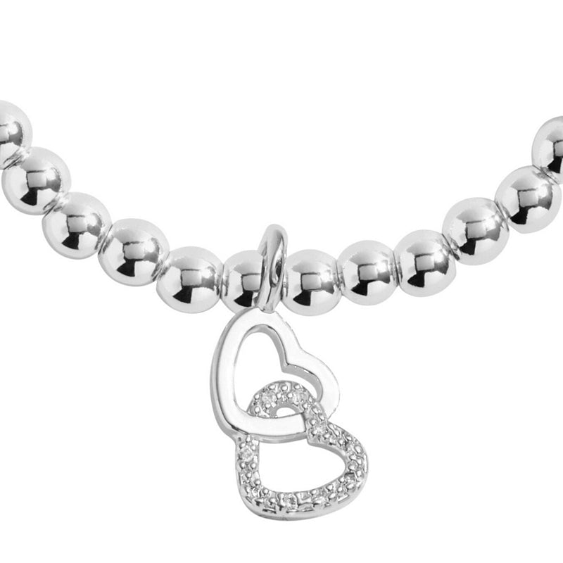 Joma Jewellery A Little Happy Birthday Bestie Child's Bracelet C917 charm detail
