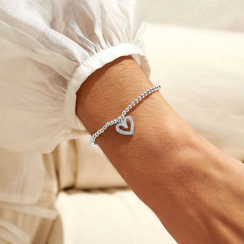 Joma Jewellery A Little Happy Mothers Day Bracelet 6856 on model