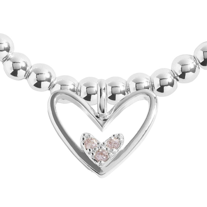 Joma Jewellery A Little It's A Girl Bracelet 5815 charm detail