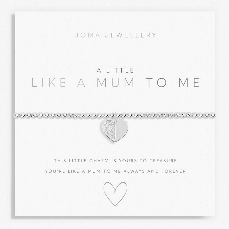 Joma Jewellery A Little Like A Mum To Me Bracelet 6060 on card