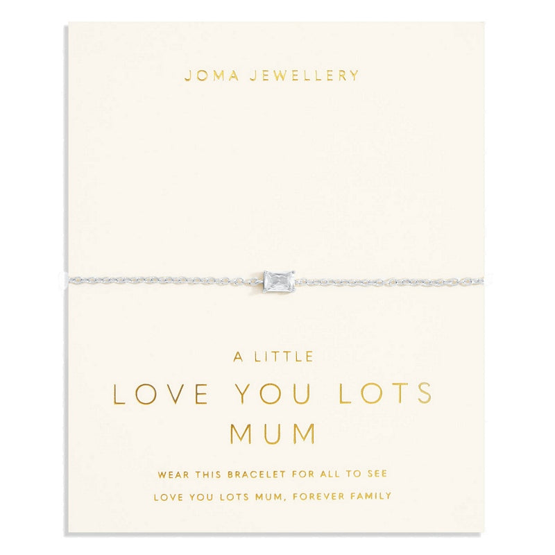 Joma Jewellery A Little Love You Lots Mum Bracelet 7305 on card