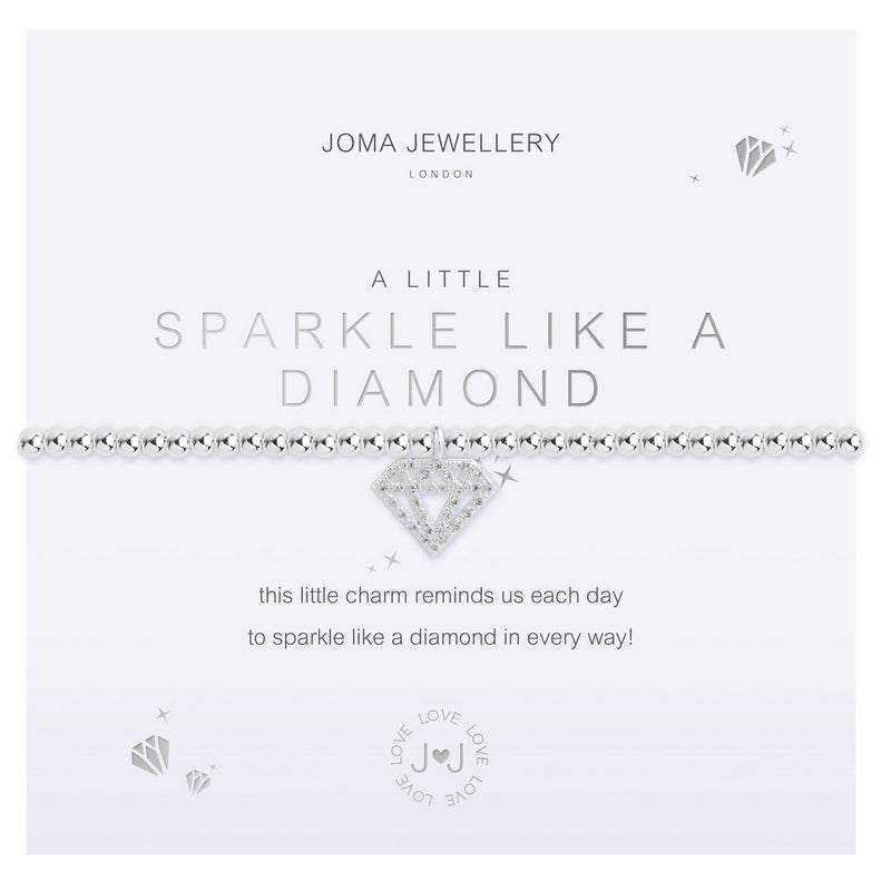 Joma Jewellery A Little Sparkle Like A Diamond Bracelet 4248 main