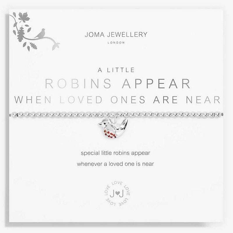 Joma Jewellery A Little Robbins Appear When Loved Ones Are Near Bracelet 5228 main
