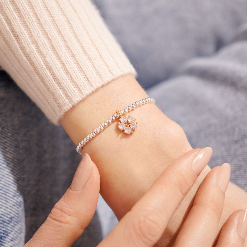 Joma Jewellery A Little Sorry You're Leaving Bracelet 6063 on model