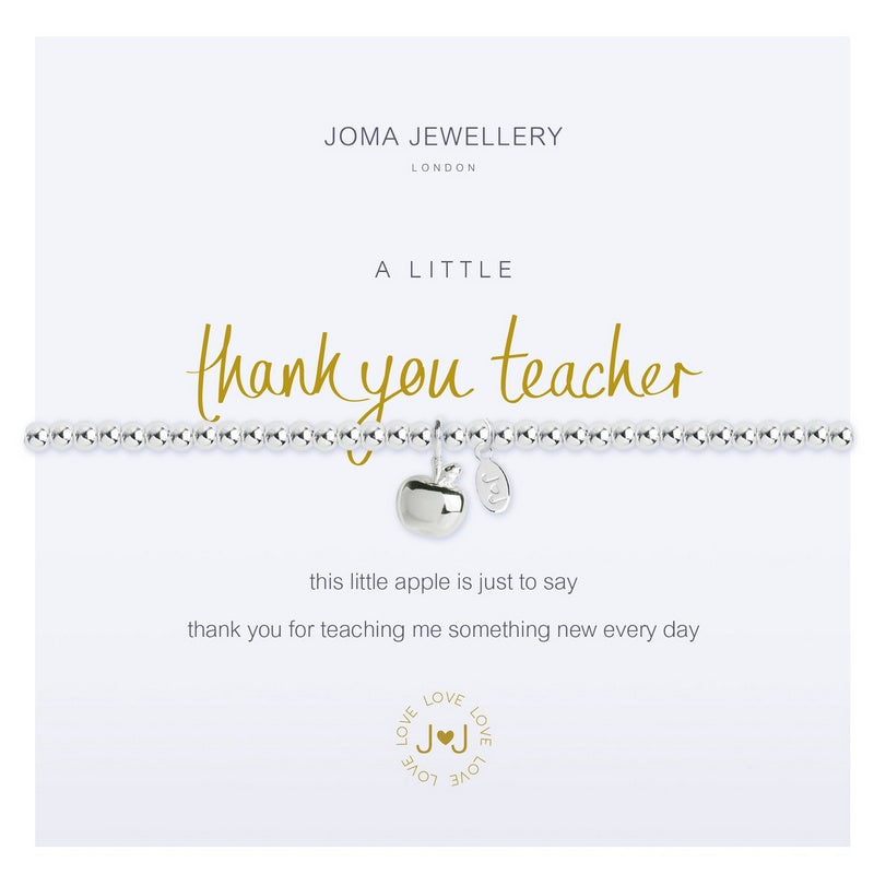 Joma Jewellery A Little Thank You Teacher Bracelet 2212 main