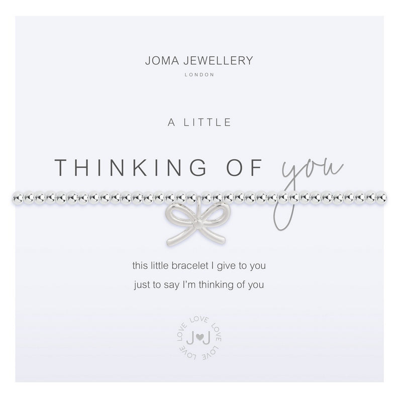 Joma Jewellery A Little Thinking Of You Bracelet 4087 on card