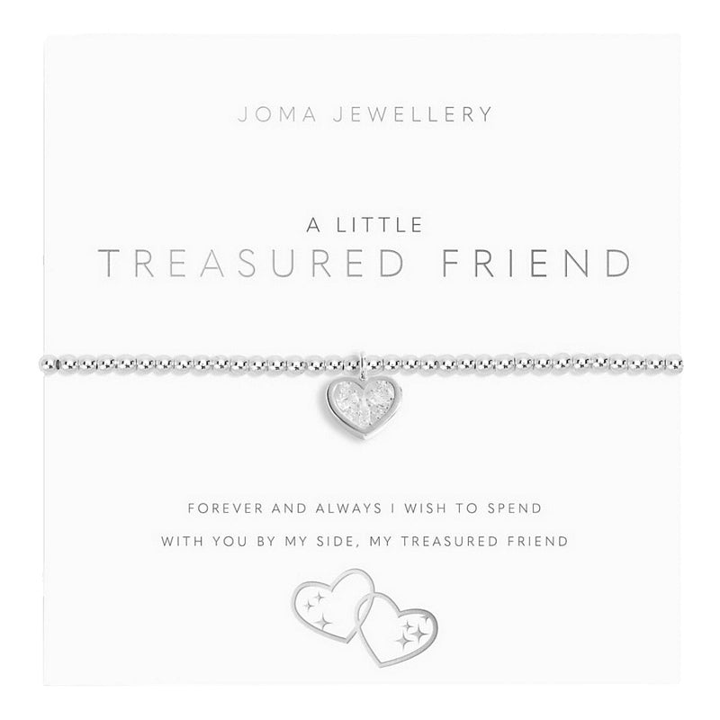 Joma Jewellery A Little Treasured Friend Bracelet 5813 on card