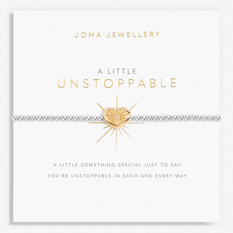 Joma Jewellery A Little Unstoppable Bracelet 6074 on card