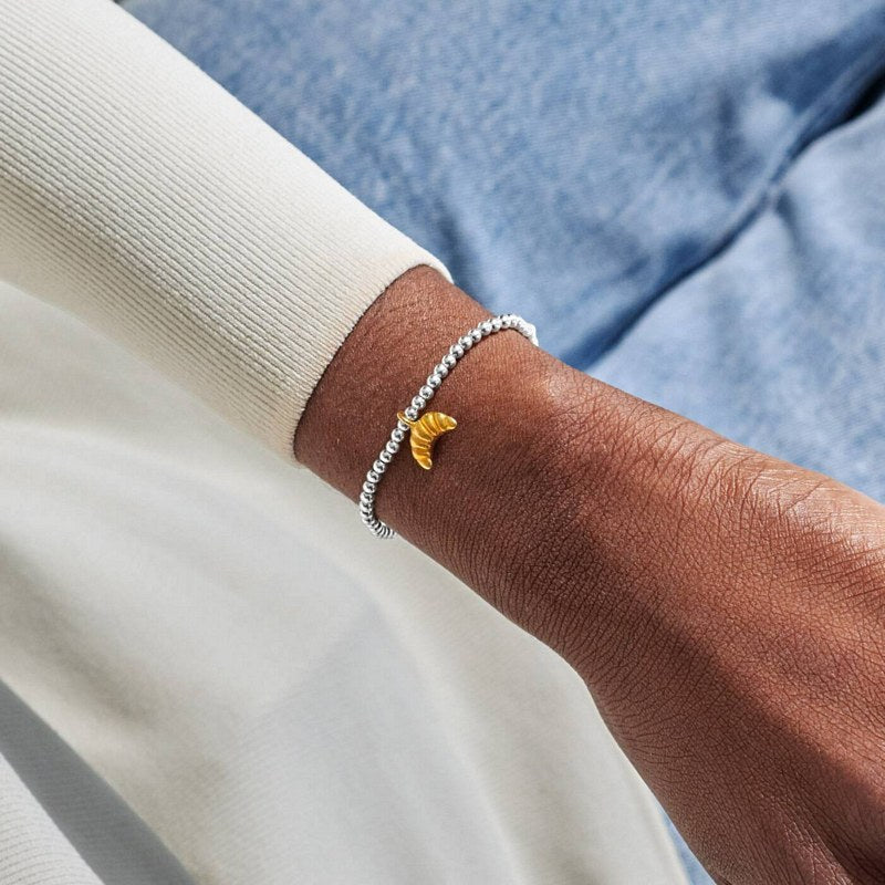 Joma Jewellery A Little Vibes Babes Who Brunch Bracelet 9838 on model