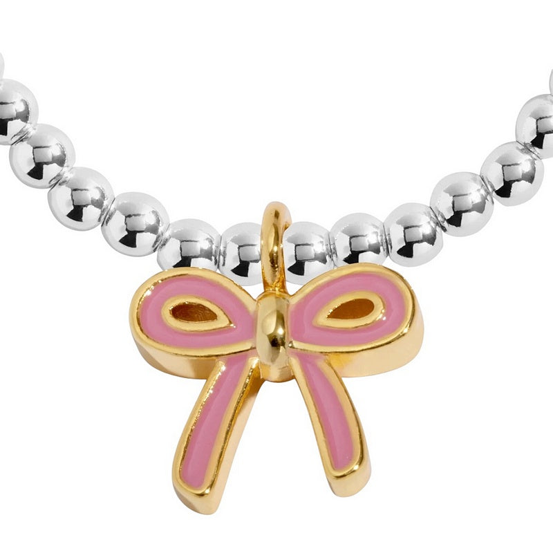 Joma Jewellery A Little Vibes In My Bow Era Bracelet 9839 charm detail