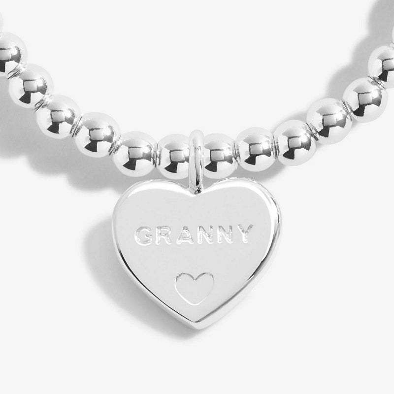 Joma Jewellery A Little Wonderful Granny Silver Bracelet 6907 close up