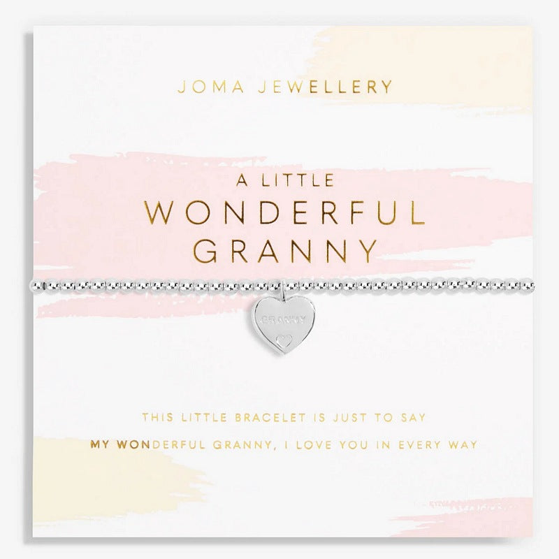 Joma Jewellery A Little Wonderful Granny Silver Bracelet 6907 main