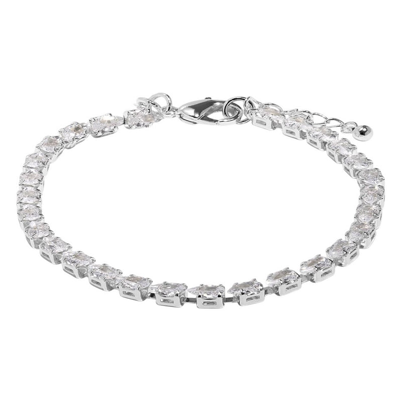 Joma Jewellery Bracelet Bar Tennis Bracelet Silver 10030 main