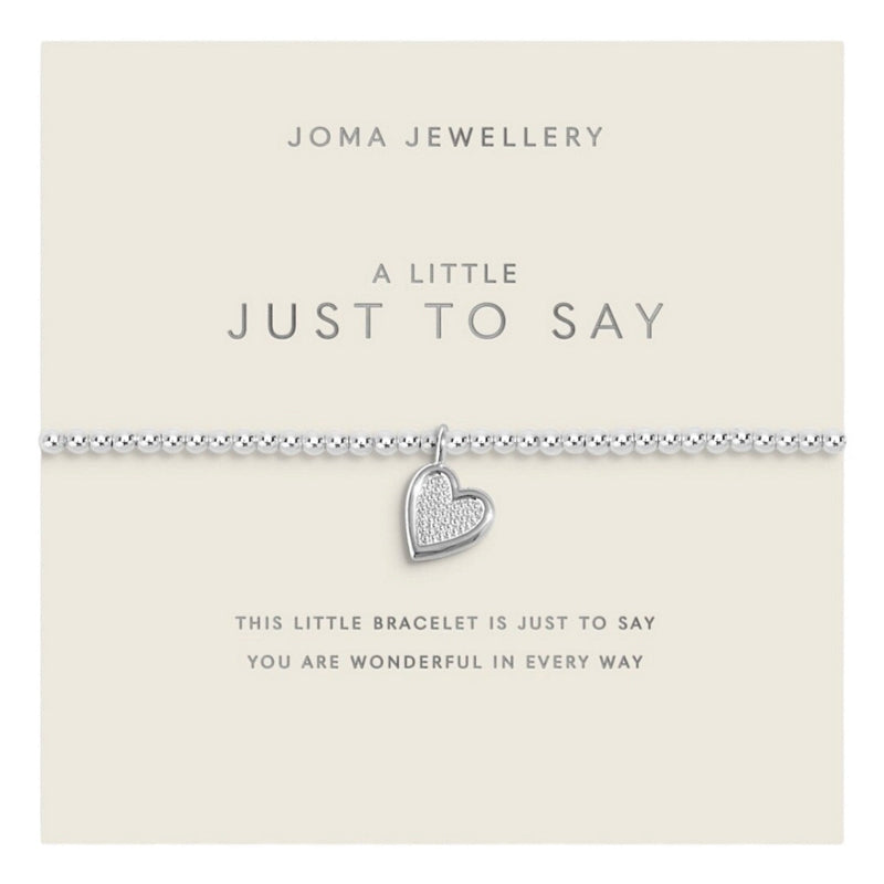 Joma Jewellery Celebration Stack Gift Set With Love Bracelet Necklace and Earrings 9849 bracelet