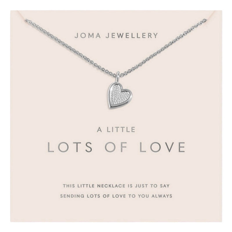 Joma Jewellery Celebration Stack Gift Set With Love Bracelet Necklace and Earrings 9849 Necklace