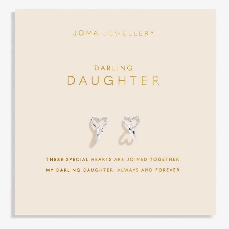 Joma Jewellery Forever Yours Darling Daughter Earrings 6765 main