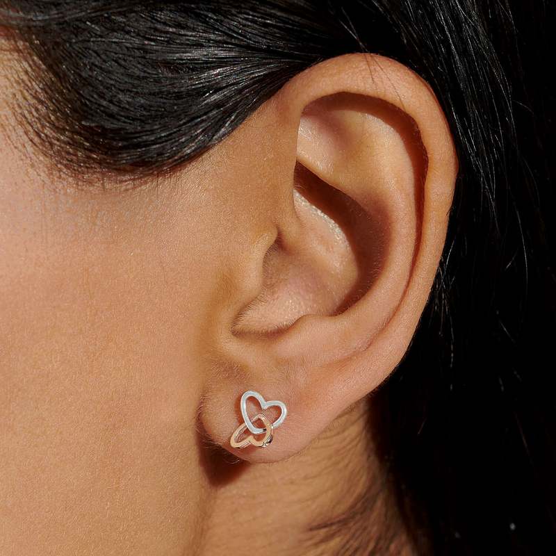 Joma Jewellery Forever Yours Fabulous Friend Earrings 6760 on model