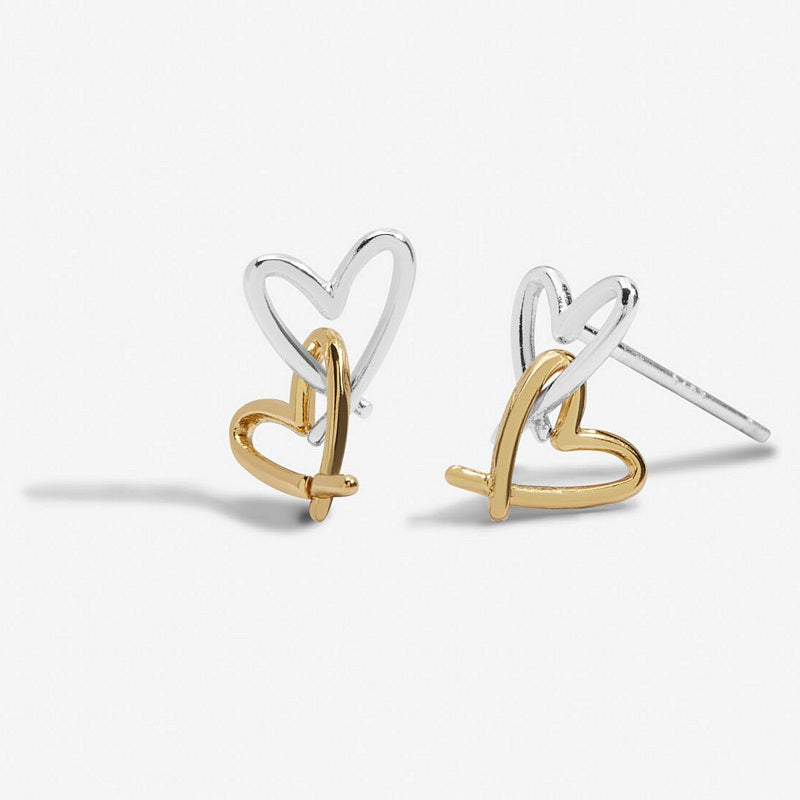 Joma Jewellery Forever Yours Lots Of Love Earrings 6767 front
